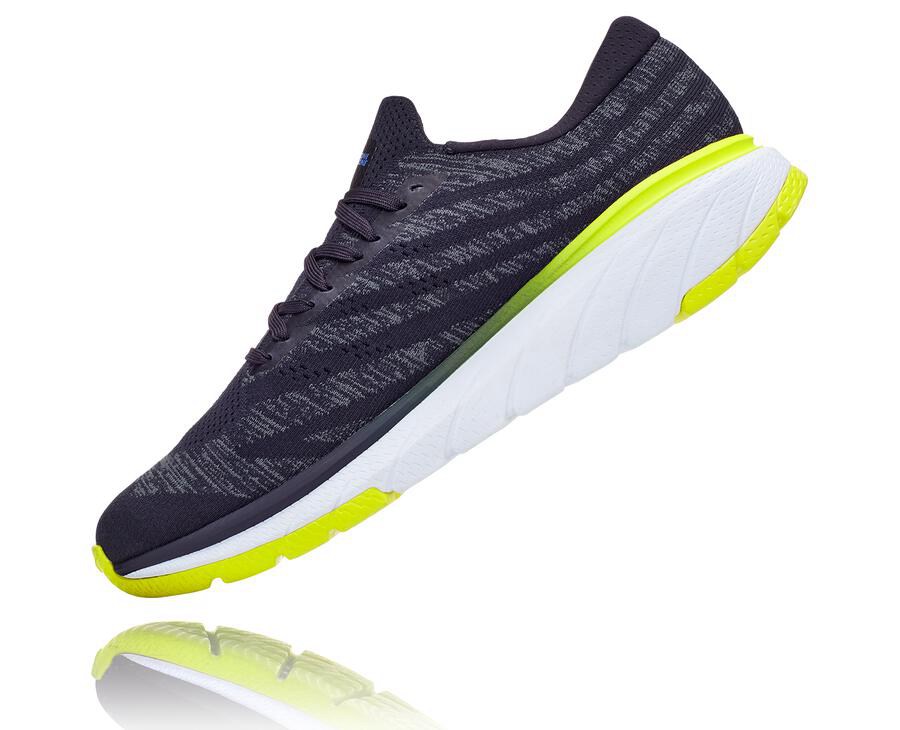 Hoka One One ランニングシューズ メンズ ネイビー - Cavu 3 - YA2185640